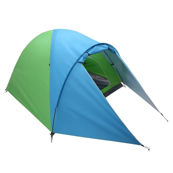 Cheap Goat Tents Double layers Camping Tents High Quality Outdoor Tents 3 4 Person Family Party Picnic Tent Waterproof Instant Cabin Beach Tents   